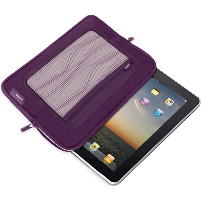 Belkin on Belkin F8n275cw128 Vue Sleeve Plum Ipad Ipad 2 The New Ipad 3