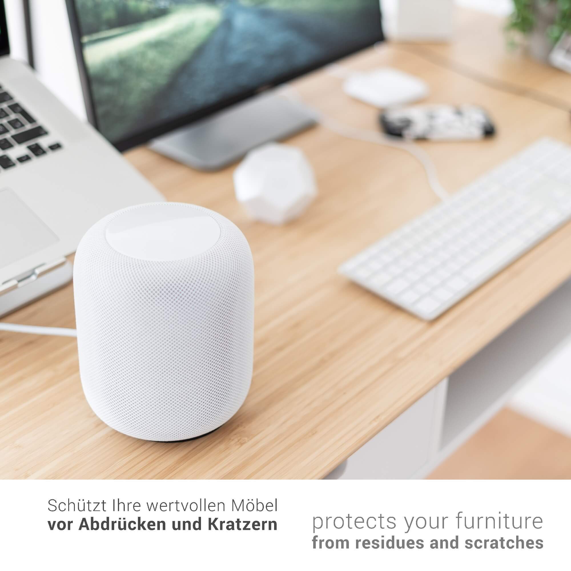 Honju Home Leder Untersetzer Apple Homepod Sonos Play 1 Amazon