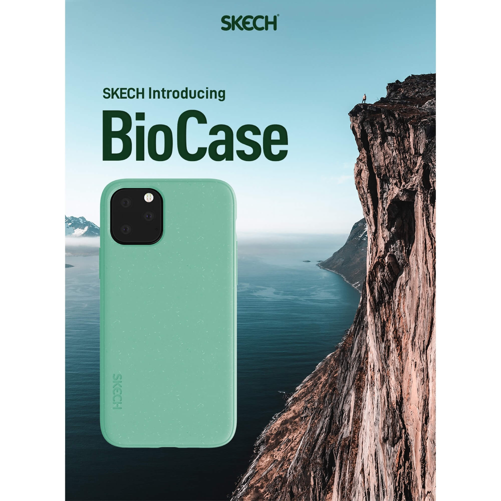 Skech BioCase | Apple iPhone 11 Pro Max | ocean (mint) | SKIP-P19-BIO-OCN