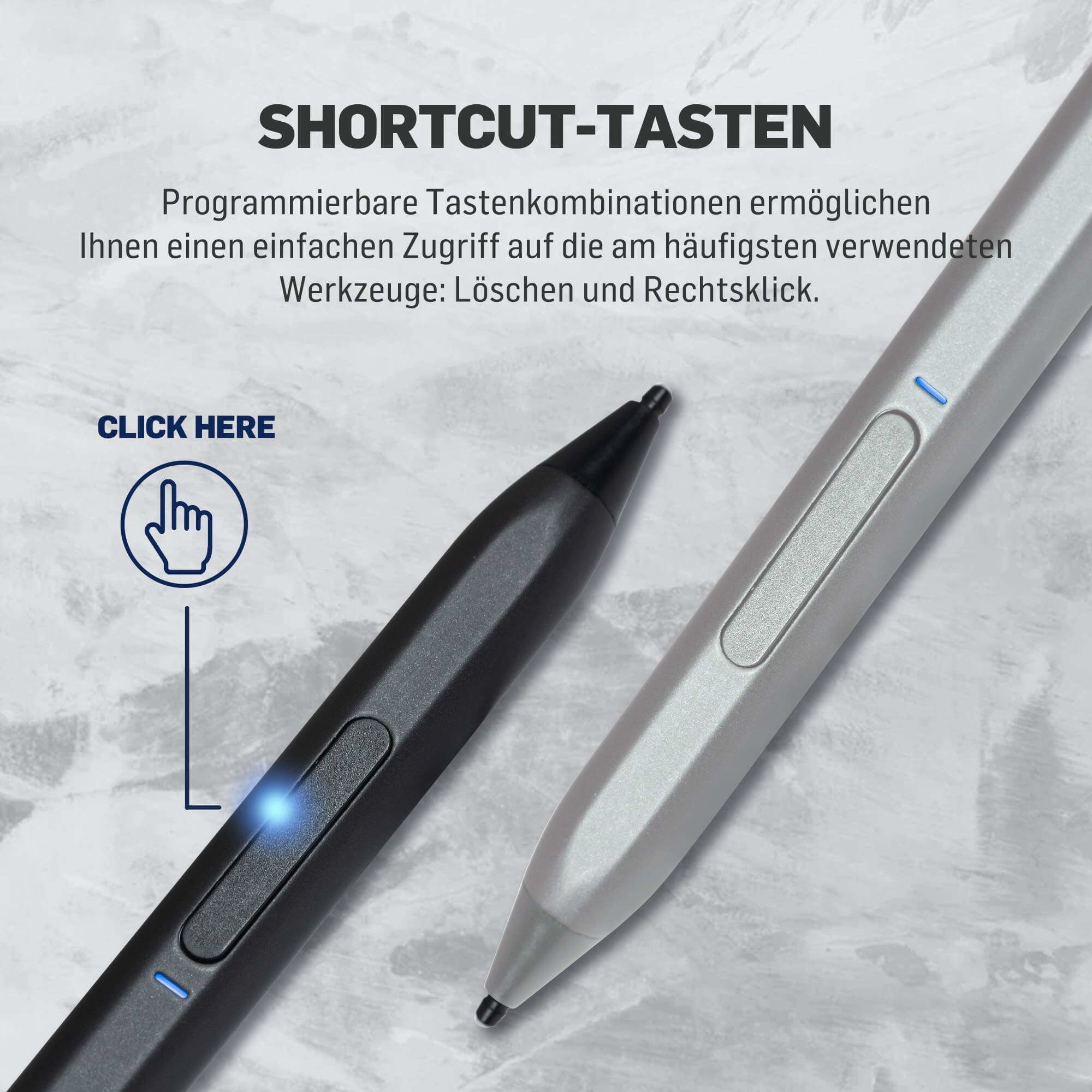 Adonit Neo Ink Stylus Negro de Punta Fina para Surface