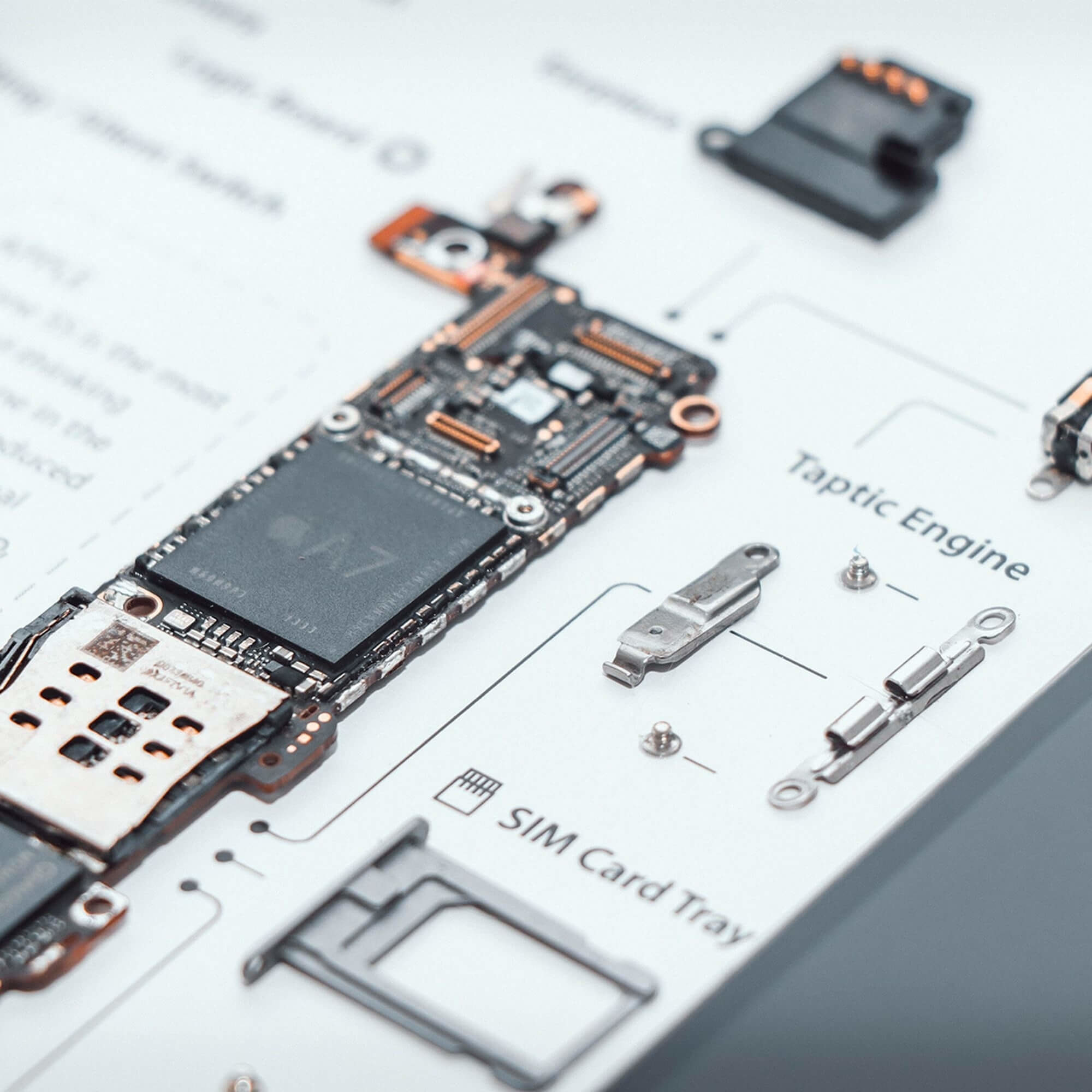Xreart Zerlegtes iPhone im Bilderrahmen | Apple iPhone 5S | HKIP05S