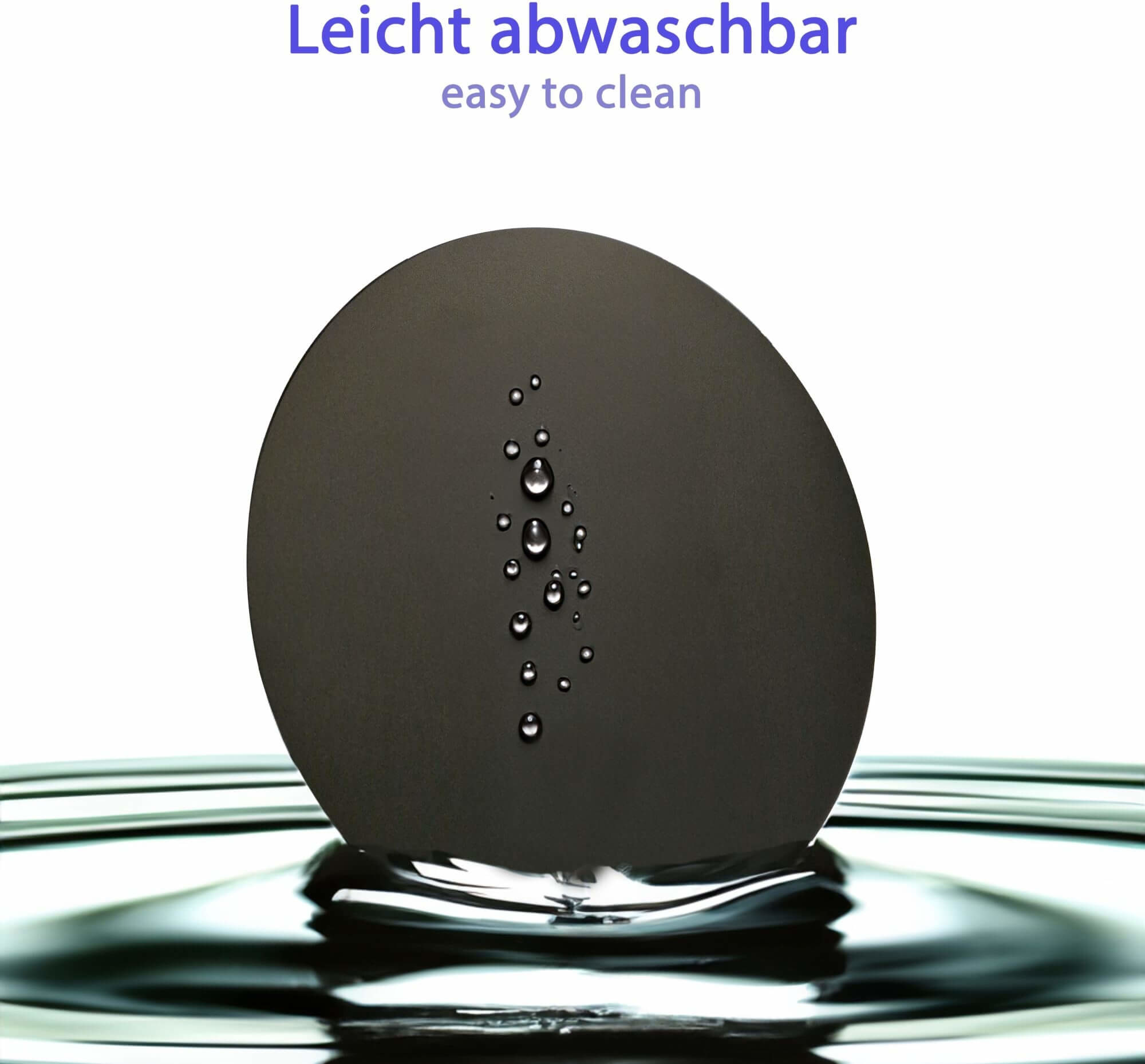 Monitor Drehteller 22cm - 360° Drehbar - Bis 8kg Traglast - Aluminium Schwarz