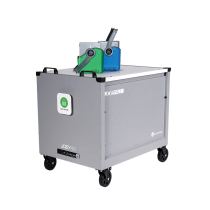 LocknCharge Joey 40 Ladestation mit 13" Tragekorb | bis 40 Geräte | Rollwagen | grau | bulk | LNC10380