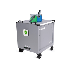 LocknCharge Joey 30 Ladestation mit 13" Tragekorb | bis 30 Geräte | Rollwagen | grau | bulk | LNC10377