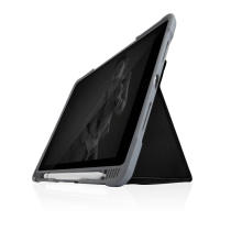STM Dux Plus DUO Case | Apple iPad 10,2" (2021 - 2019) | schwarz/transparent | bulk | STM-222-237JU-01