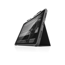 STM Dux Plus Case | Apple iPad Air 11" (2025 & 2024) / Air 10,9" (2022 & 2020) | schwarz/transparent | STM-222-286JT-01