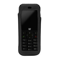 JT Berlin Echtleder Gürteltasche Turnline | CAT B40 / Nokia 800 Tough / Sonim XP100 / AGM M9 | schwarz | bulk | 12102