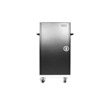 LEBA NoteCart UniFit 16 Laptop/Tablet Ladewagenschrank | Steckdosen | 17" | schwarz | bulk | NCU-16-FH-SC