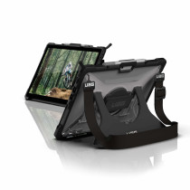 UAG Urban Armor Gear Plasma Handstrap & Kickstand Case | Microsoft Surface Pro 11/10/9 | ice (transparent) | 324012114343