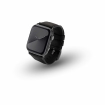 JT Berlin Watchband Wannsee | Apple Watch Ultra/44/45/46mm | schwarz - Aluminium space grau | M | 10840