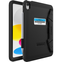Otterbox Defender Series Kickstand Asset Tag Case | Apple iPad 11" (2025) / iPad 10,9" (2022) | schwarz | bulk | 77-93756