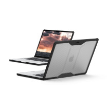 UAG Urban Armor Gear Plyo Case | Apple MacBook Air 15" (2025 - 2023) | ice/schwarz (transparent) | 134414114340