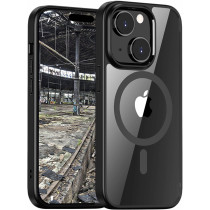 JT Berlin BackCase Pankow Hybrid MagSafe | Apple iPhone 15 Plus | schwarz/transparent | 11041