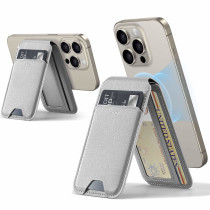 ESR HaloLock Vegan Leather Wallet Stand | tan suede (hellbraun) | 3C13210300204