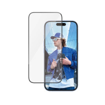 PanzerGlass Displayschutzglas | Ultra-Wide Fit mit Aufbringhilfe | Apple iPhone 16/15 | 2861