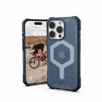 UAG Urban Armor Gear Essential Armor MagSafe Case | Apple iPhone 16 Pro | cloud blau (transparent) | 114448114151