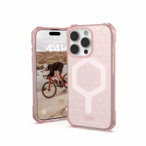 UAG Urban Armor Gear Essential Armor MagSafe Case | Apple iPhone 16 Pro | rose (transparent) | 114448114C4C