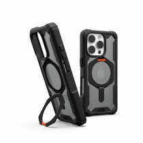 UAG Urban Armor Gear Plasma XTE MagSafe Kickstand Case | Apple iPhone 16 Pro | schwarz/orange | 114474114097