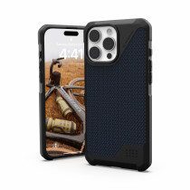 UAG Urban Armor Gear Metropolis LT MagSafe Case | Apple iPhone 16 Pro Max | kevlar mallard (blau) | 114453113955