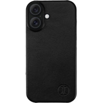 JT Berlin Echtleder BackCase Kreuzberg | Apple iPhone 16 | schwarz | 11066