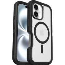 Otterbox Defender XT MagSafe Series Case | Apple iPhone 16 | Dark Side - transparent/schwarz | 77-96056