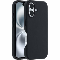 Otterbox Symmetry MagSafe Series Kaktus Leder Case | Apple iPhone 16 | Noir Ash - schwarz | 77-96301