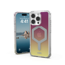 UAG Urban Armor Gear Plyo MagSafe Case | Apple iPhone 16 Pro | kastanienbraun-gelb/transparent/Ombre | 114480114780