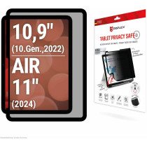DISPLEX Tablet Privacy Safe Sichtschutzfolie | Apple iPad 11" (2025) / iPad 10,9" (2022) / iPad Air 11" (2025 & 2024) | 01983