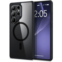 ESR Classic Hybrid HaloLock Case | Samsung Galaxy S25 Ultra | transparent/schwarz | 1A81100202