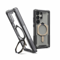 UAG Urban Armor Gear Plasma XTE Kickstand Case mit Magnet-Modul | Samsung Galaxy S25 Ultra | ash (transparent)/titan | 214467113136