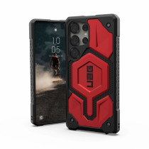UAG Urban Armor Gear Monarch Pro Case mit Magnet-Modul | Samsung Galaxy S25 Ultra | crimson (rot) | 214461119494