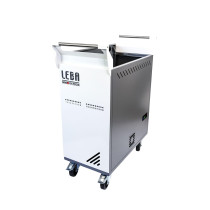 LEBA NoteCart TopFit Slim 20 Laptop/Tablet Ladewagenschrank | USB-C / 100W / PD 3.0 / LED | 15,6" | weiß | bulk | NTFS-20-UO-SC