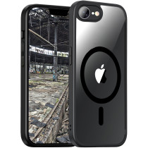 JT Berlin BackCase Pankow Hybrid MagSafe | Apple iPhone 16e | schwarz/transparent | 11114