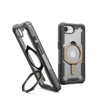 UAG Urban Armor Gear Plasma XTE MagSafe Kickstand Case | Apple iPhone 16e | ash (transparent)/titan | 114500113136