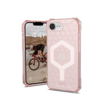 UAG Urban Armor Gear Essential Armor MagSafe Case | Apple iPhone 16e | rose (transparent) | 114496114C4C