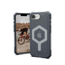 UAG Urban Armor Gear Essential Armor MagSafe Case | Apple iPhone 16e | ash (grau transparent) | 114496113131