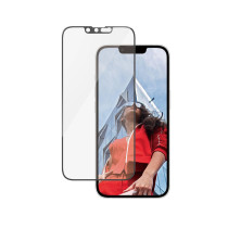 PanzerGlass Displayschutzglas | Ultra-Wide Fit mit Aufbringhilfe | Apple iPhone 16e/14/13/13 Pro | PGRNUWFG29845