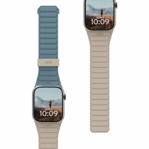 UAG Urban Armor Gear Pathfinder Strap | Apple Watch 38/40/41/42mm | dune (sandfarben)/cloud blau | 194160118051