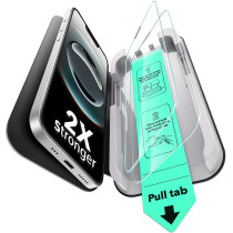 ESR Tempered-Glass Displayschutz | UltraFit Aufbringhilfe | Apple iPhone 16e/14/13/13 Pro | 2er Pack | 1D81500201