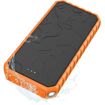 Xtorm Xtreme Series Rugged Powerbank | 20.000 mAh | 35W / PD / 2x USB-C / 2x USB-A | schwarz/orange | XR202
