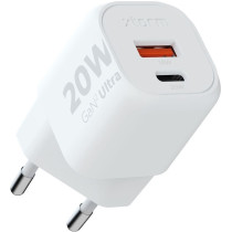 Xtorm GaN2 Ultra Wand-Ladegerät | 20W / PD / 1x USB-C / 1x USB-A | weiß | XEC020