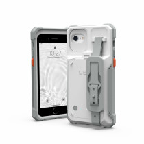 UAG Urban Armor Gear Workflow Healthcare Battery Case | Apple iPhone SE (2022 & 2020) | weiß/grau | bulk | WF0000044130