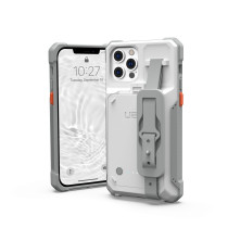 UAG Urban Armor Gear Workflow Healthcare Battery Case | Apple iPhone 14/13 | weiß/grau | bulk | WF0000024130