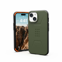 UAG Urban Armor Gear Civilian MagSafe Case | Apple iPhone 15 | olive drab | 114287117272