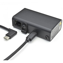 smart things sCharge PoE P+D Adapter | USB-C / 25W / PD / Gigabit | inkl. USB-C-Kabel | plug and play | grau | s29 C