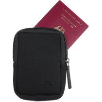 honju HOME Neoprentasche Reisepass | schwarz | bulk | 62981