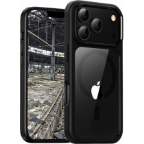 JT Berlin BackCase Pankow Hybrid MagSafe | Apple iPhone 17 Pro Max | schwarz/transparent | 11162