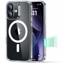 ESR Classic Hybrid HaloLock Case mit Kamerasteuerung Taste | Apple iPhone 17 | transparent | 1A86100101