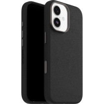 Otterbox Symmetry Kaktus MagSafe Leder Case mit Kamerasteuerung Taste | Apple iPhone 17 | Noir Ash - schwarz | 77-99013