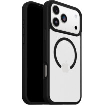 Otterbox React MagSafe Series Case | Apple iPhone 17 Pro Max | Black Crystal - transparent/schwarz | 77-98651